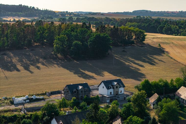Novostavby z ptačí perspektivy